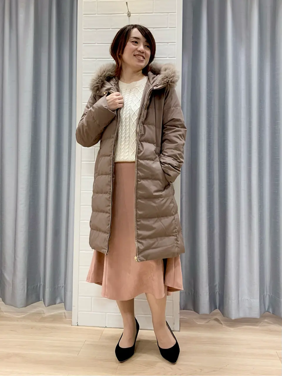 ANY SIS 丸岡 コーディネート画像