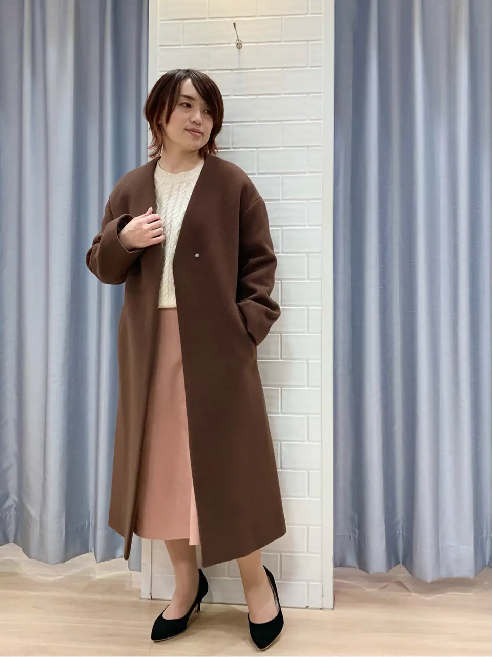 ANY SIS 丸岡 コーディネート画像