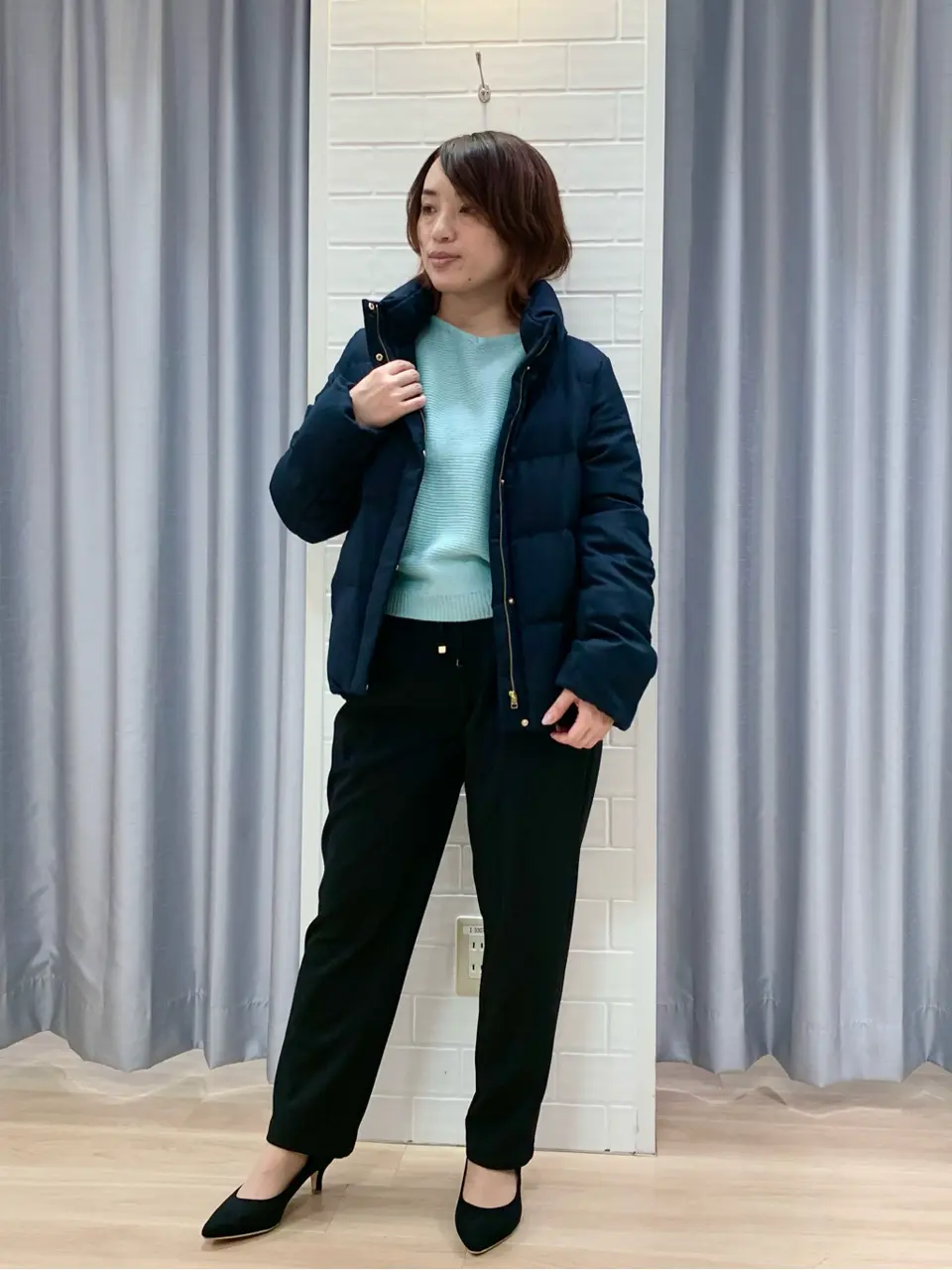 ANY SIS 丸岡 コーディネート画像