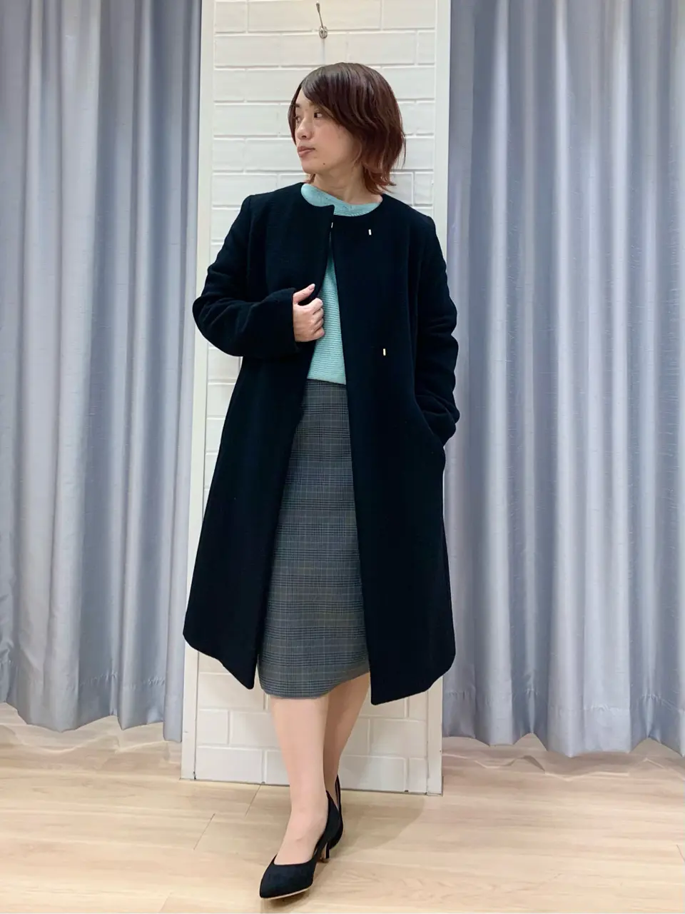 ANY SIS 丸岡 コーディネート画像