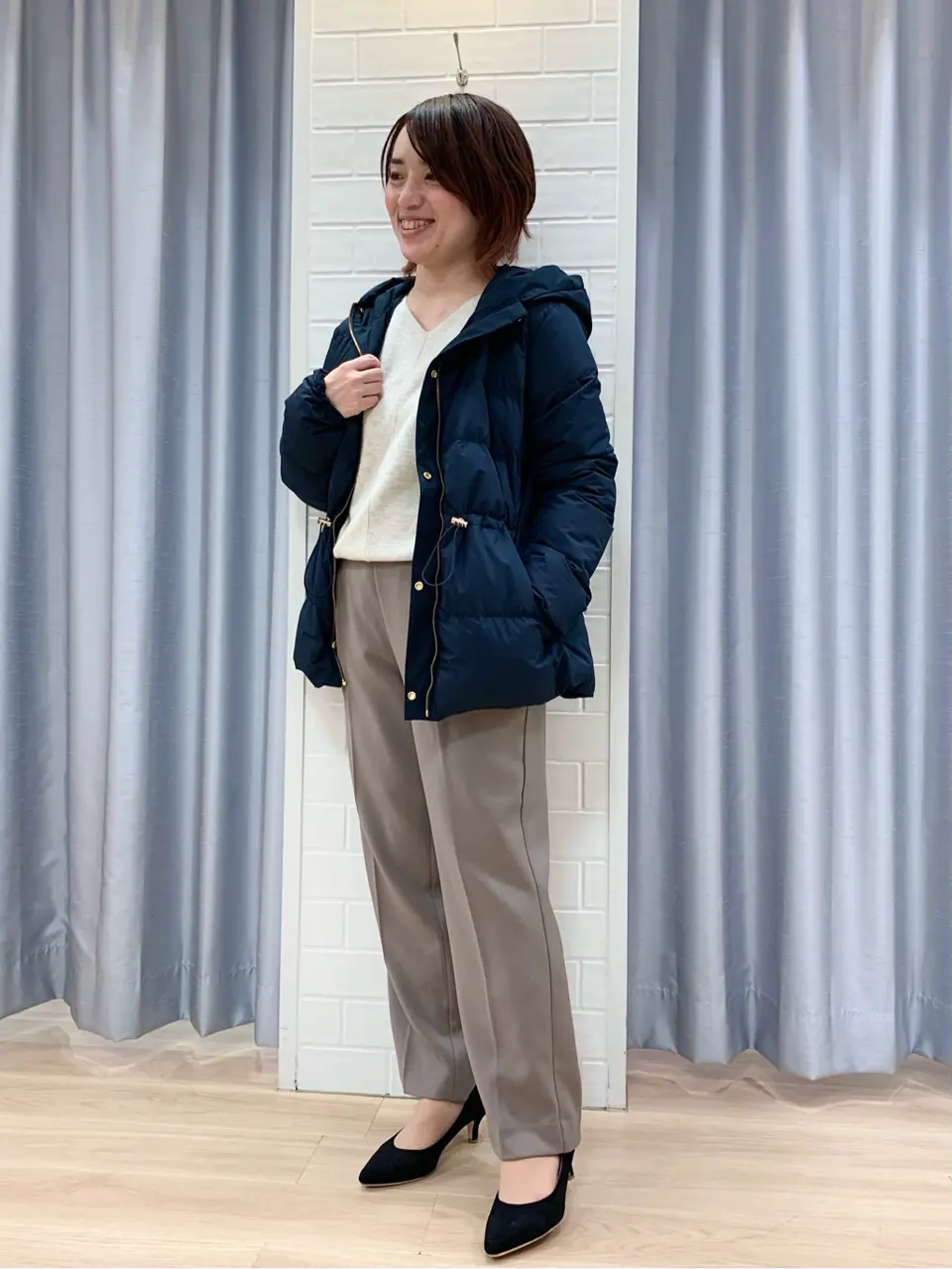 ANY SIS 丸岡 コーディネート画像