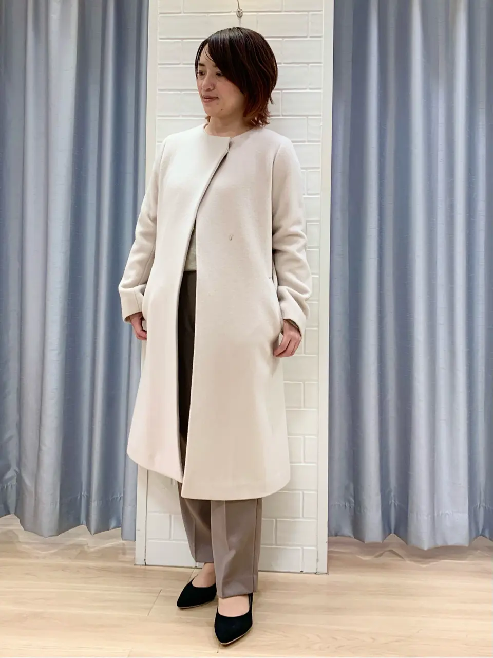 ANY SIS 丸岡 コーディネート画像