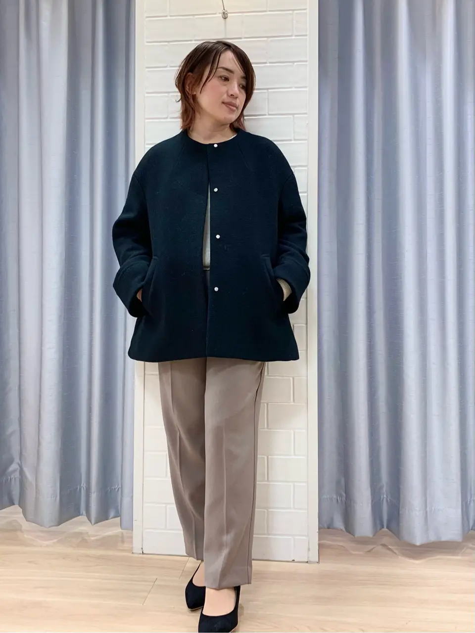 ANY SIS 丸岡 コーディネート画像