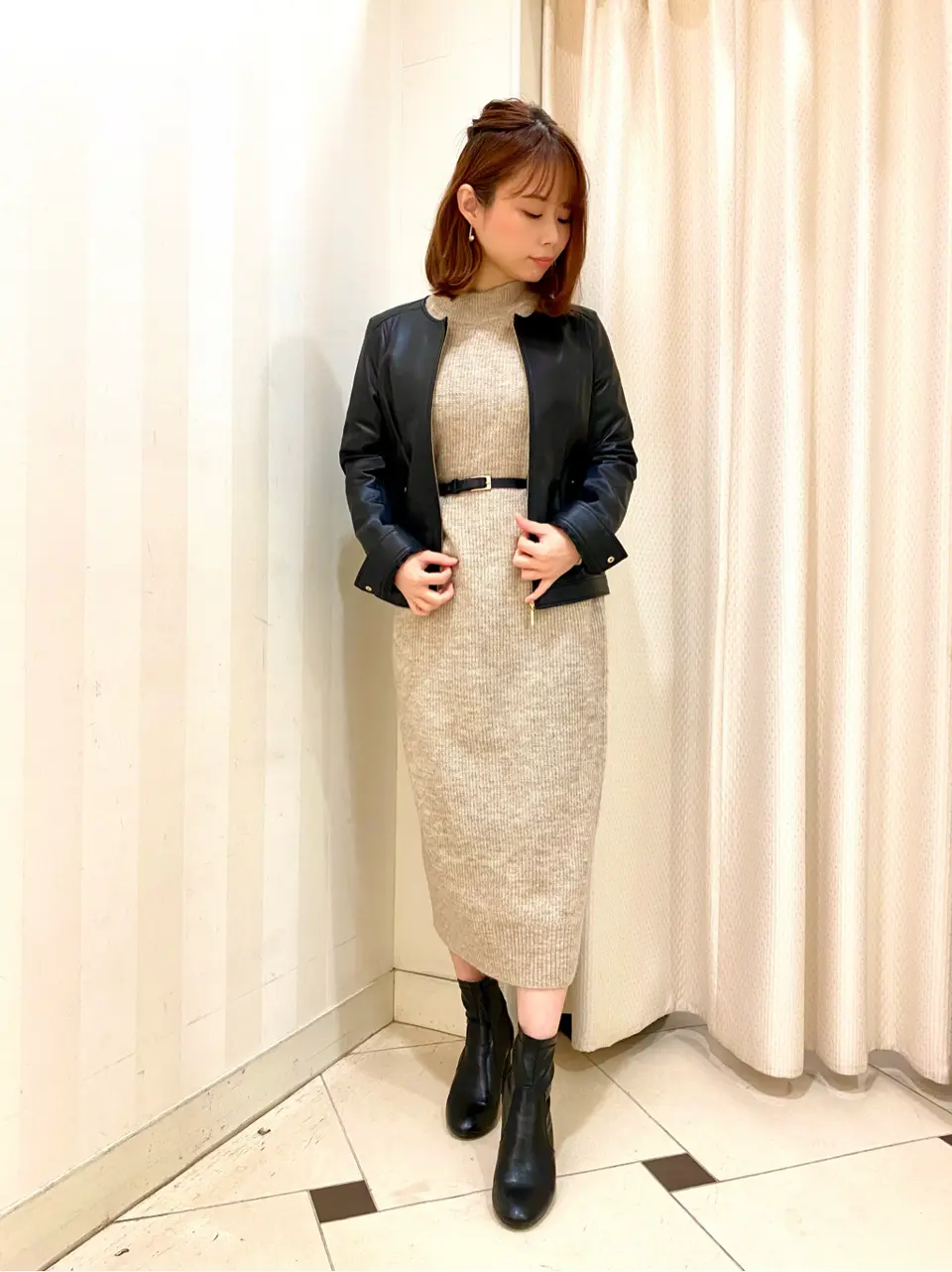 ANY SIS 横尾 コーディネート画像