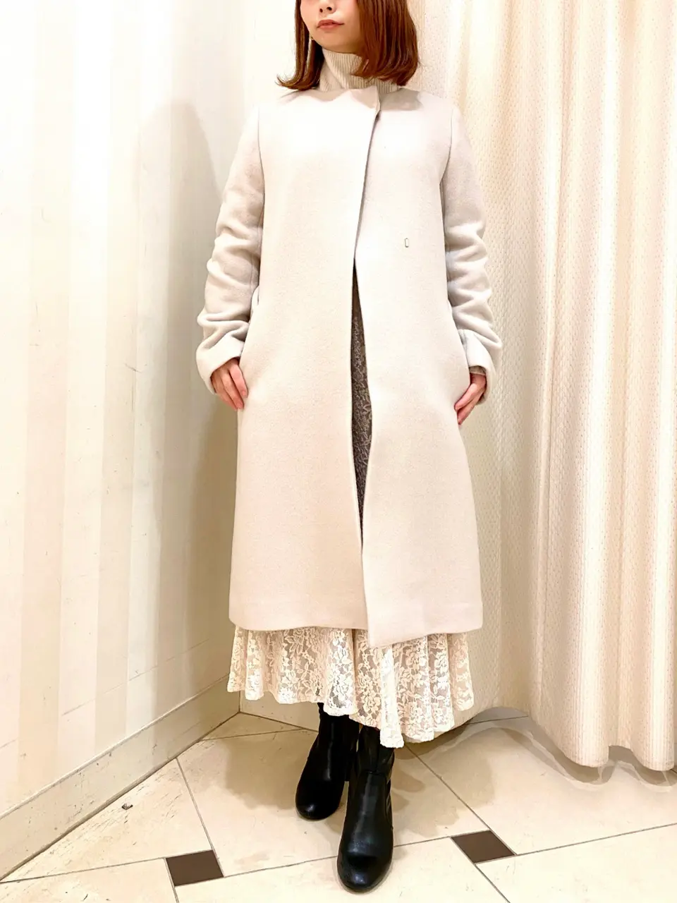 ANY SIS 横尾 コーディネート画像