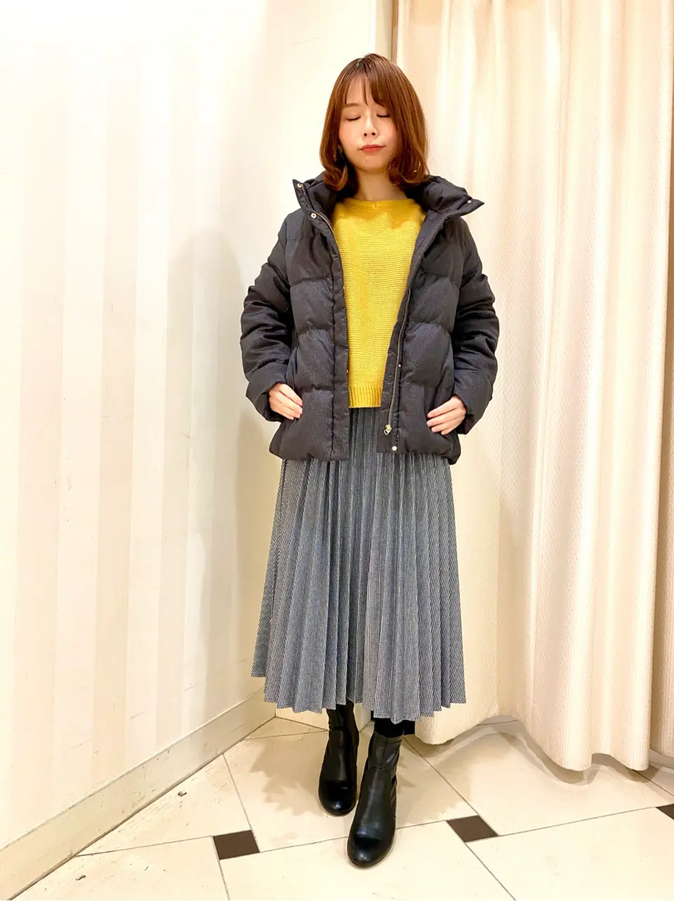 ANY SIS 横尾 コーディネート画像