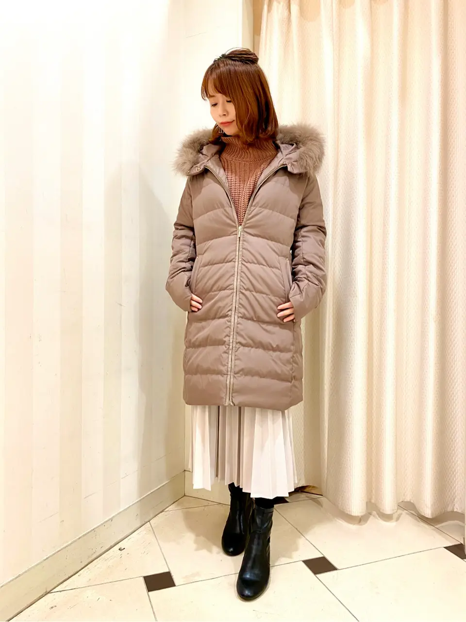 ANY SIS 横尾 コーディネート画像