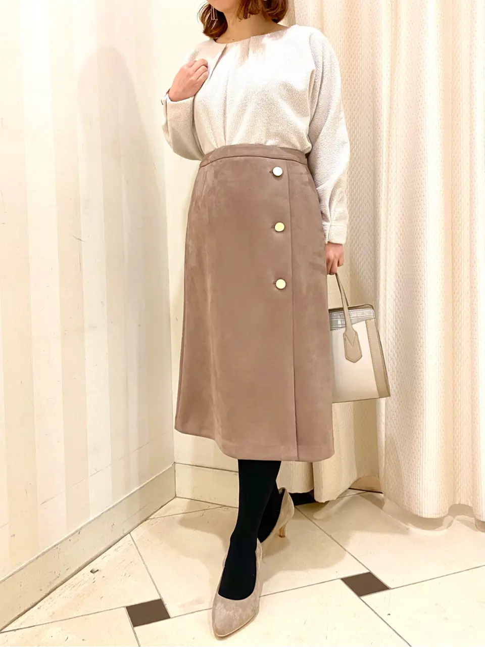 ANY SIS 横尾 コーディネート画像