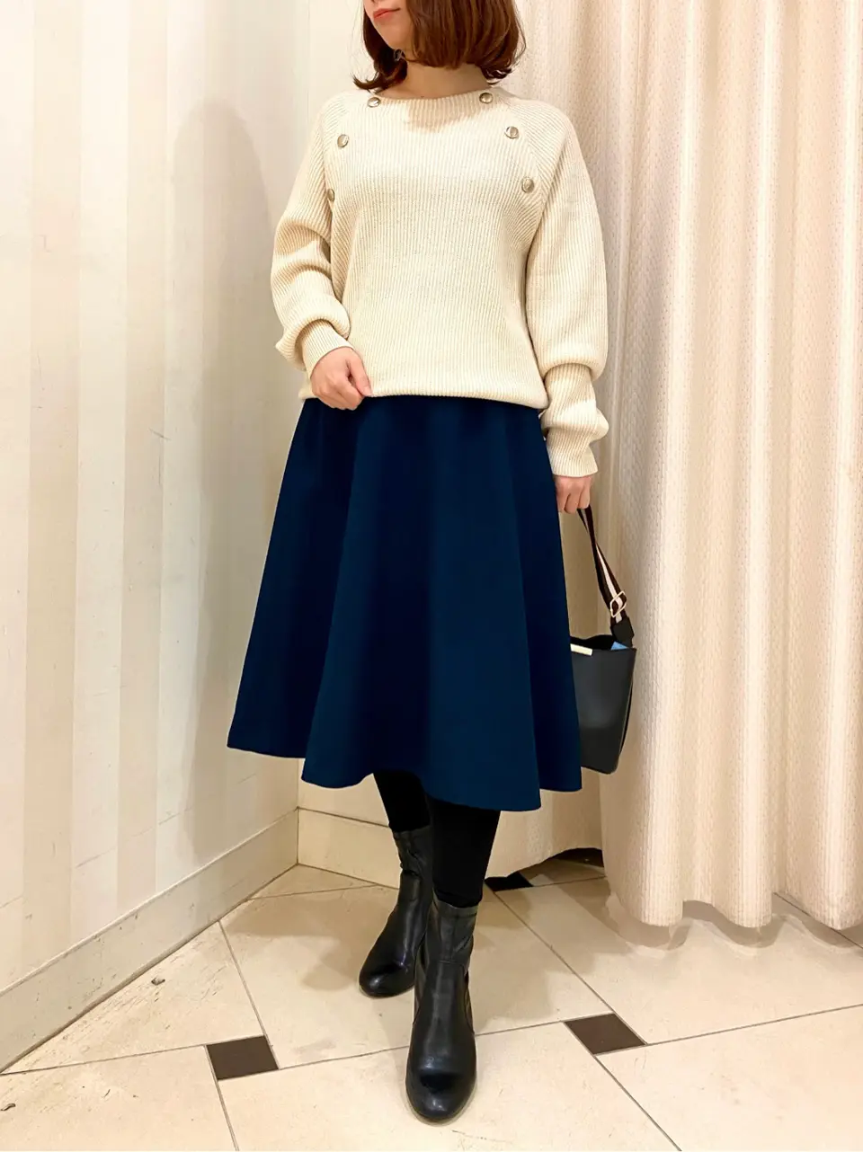 ANY SIS 横尾 コーディネート画像