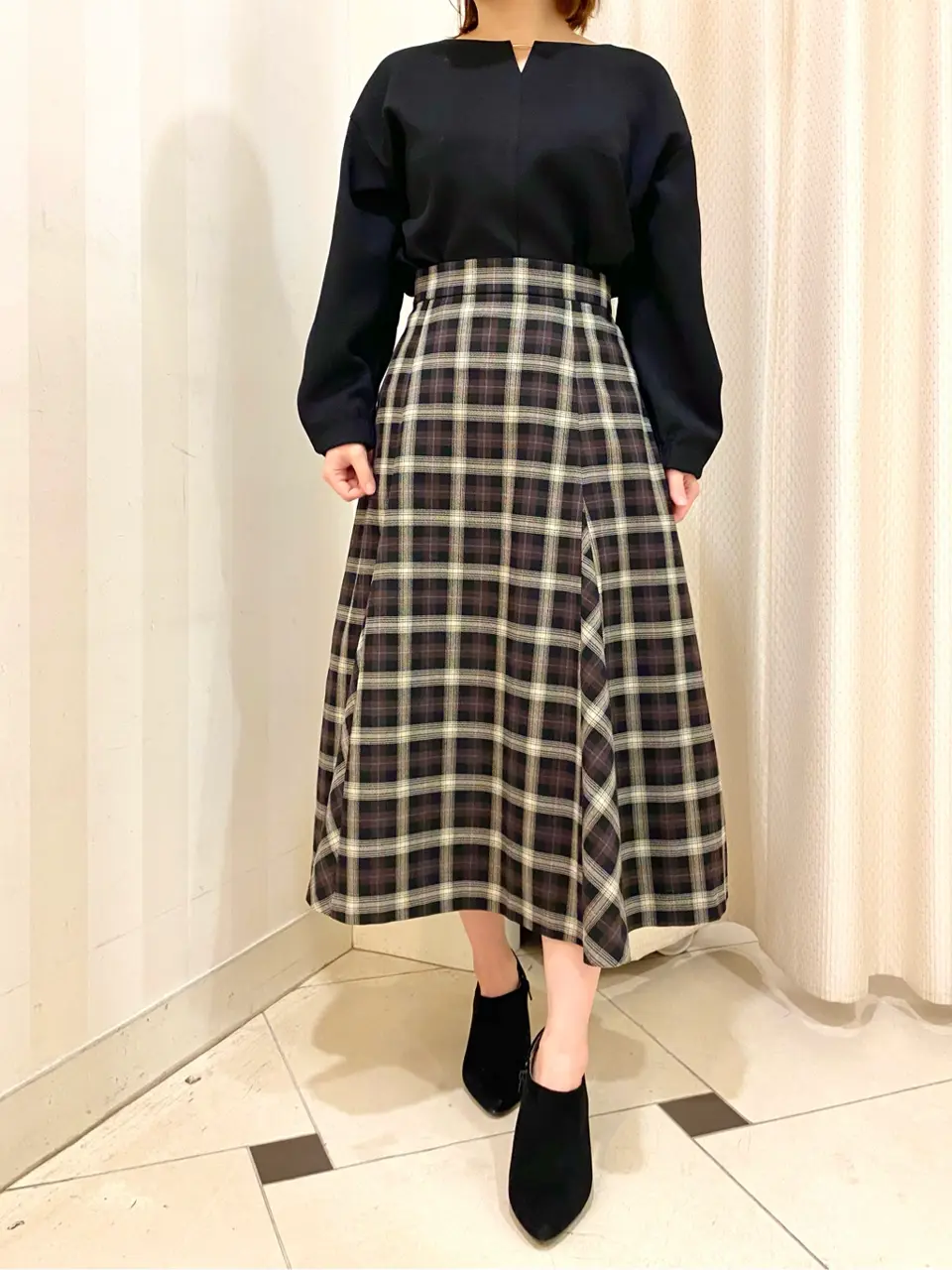 ANY SIS 横尾 コーディネート画像