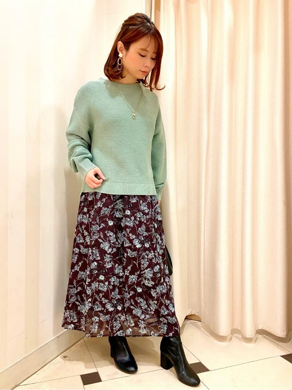 ANY SIS 横尾 コーディネート画像