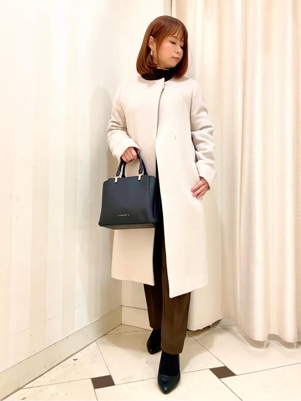 ANY SIS 横尾 コーディネート画像