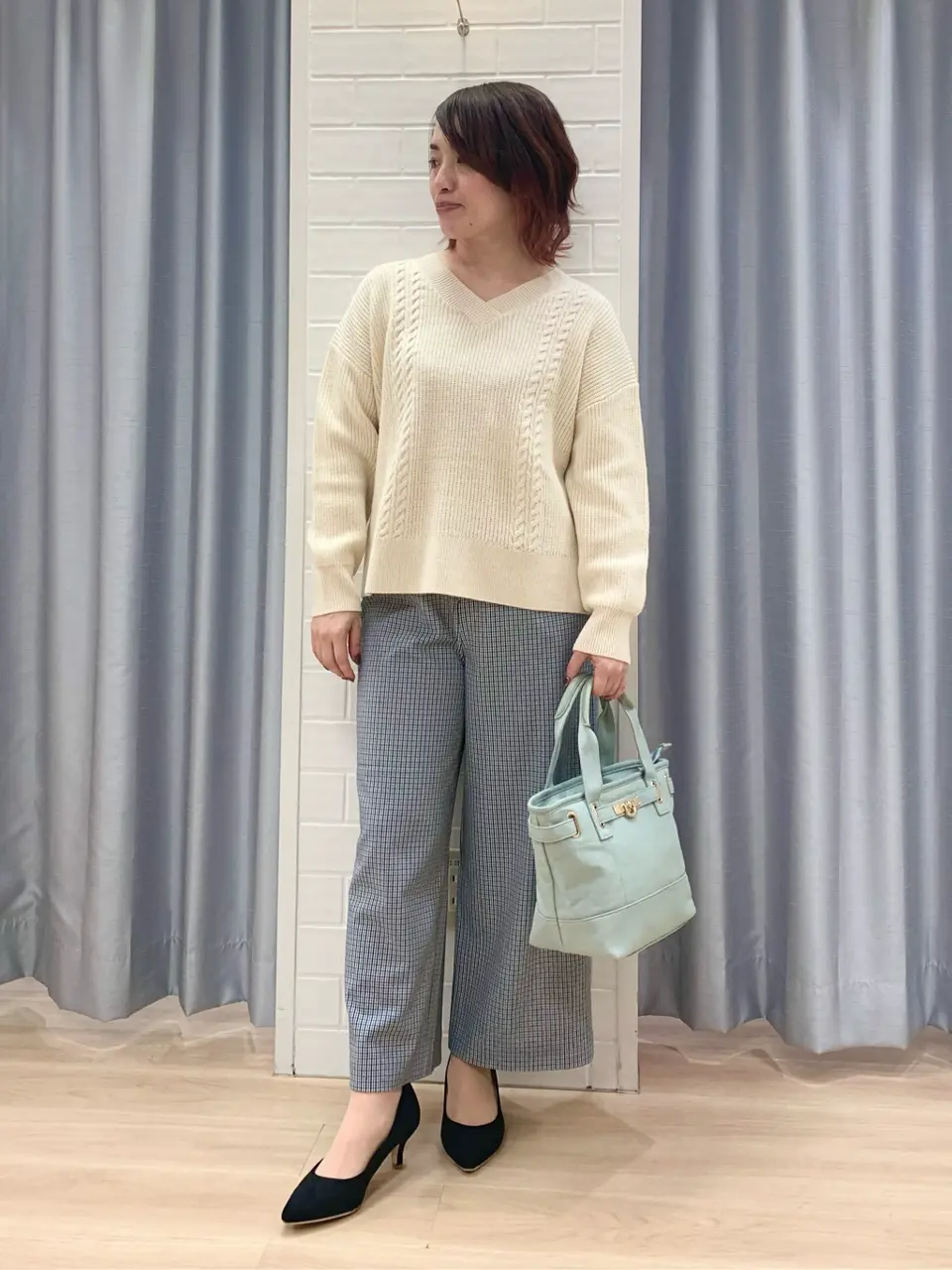 ANY SIS 丸岡 コーディネート画像