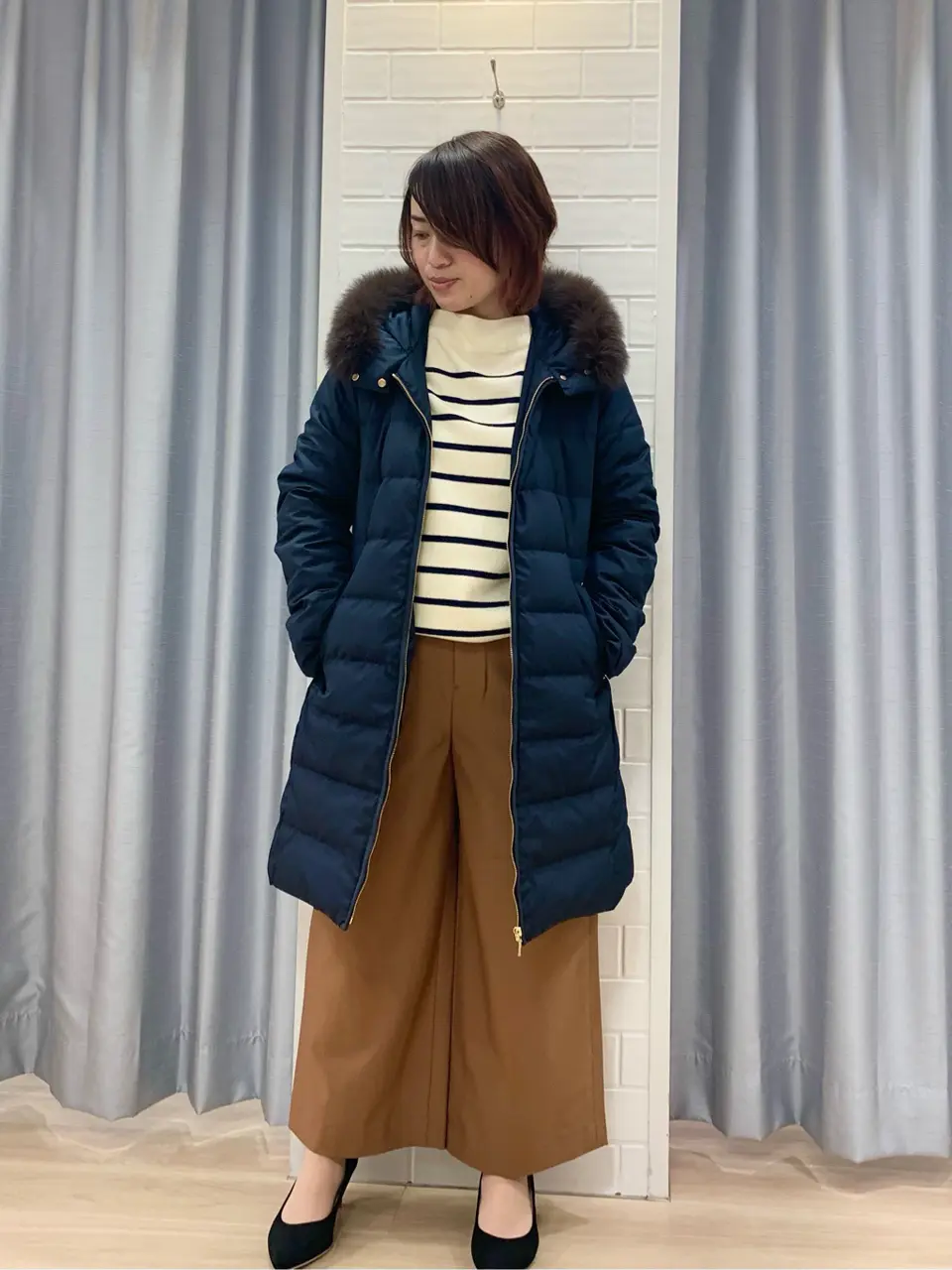 ANY SIS 丸岡 コーディネート画像