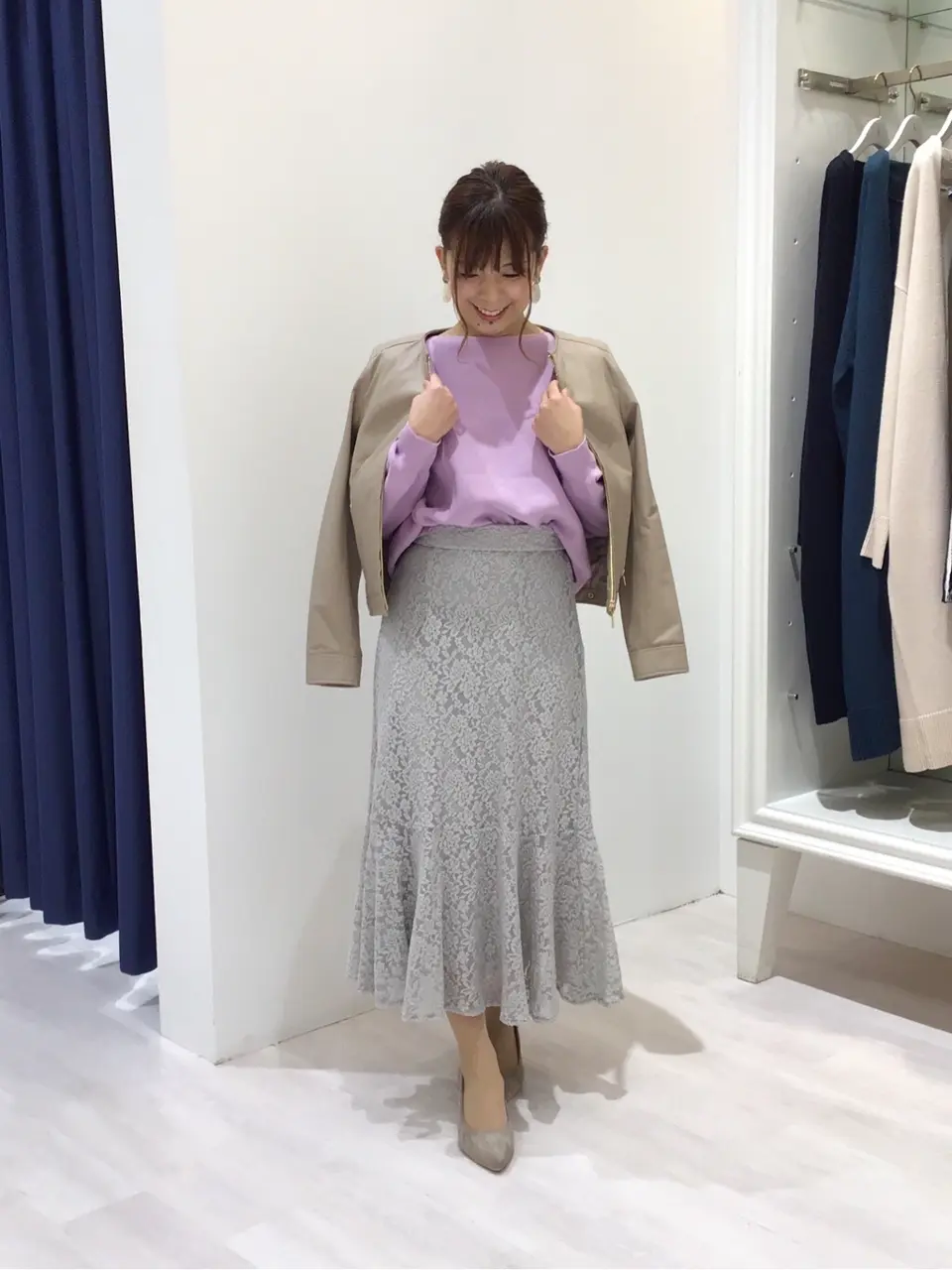 ANY SIS スタッフ コーディネート画像