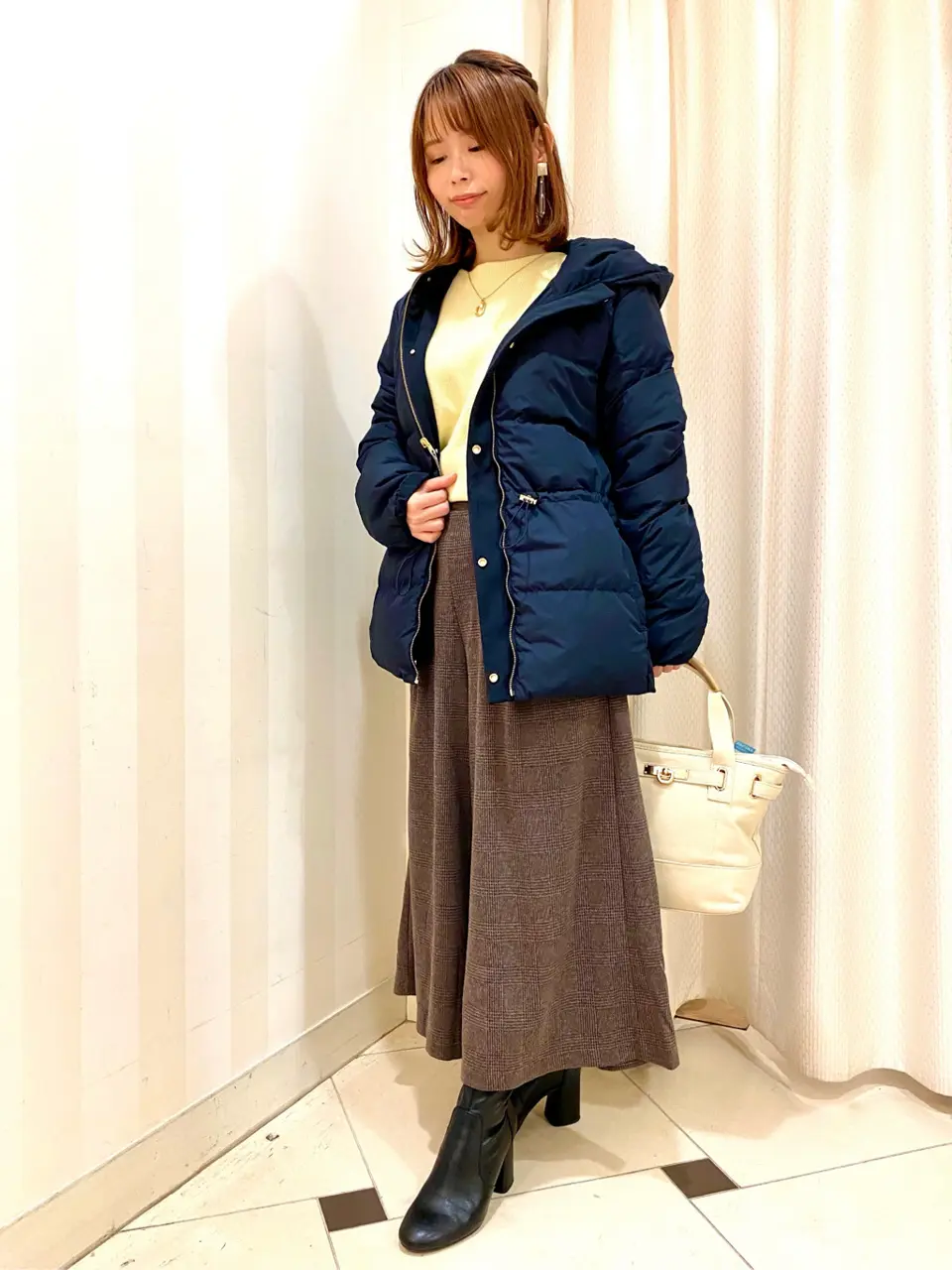 ANY SIS 横尾 コーディネート画像