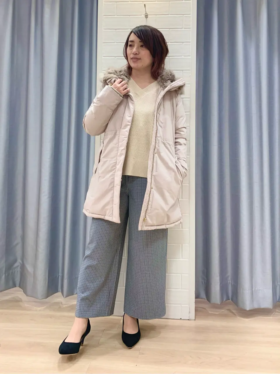 ANY SIS 丸岡 コーディネート画像