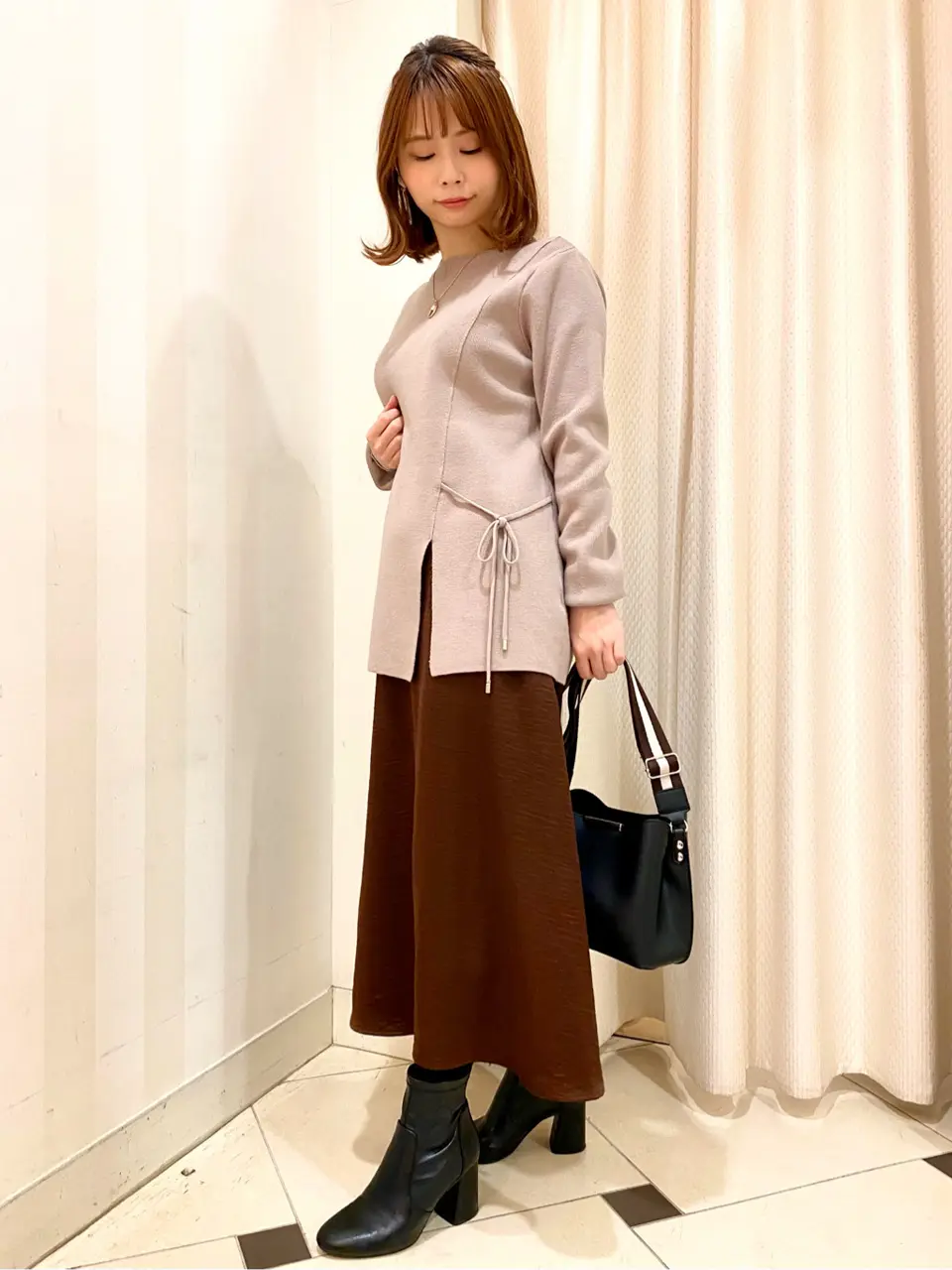 ANY SIS 横尾 コーディネート画像