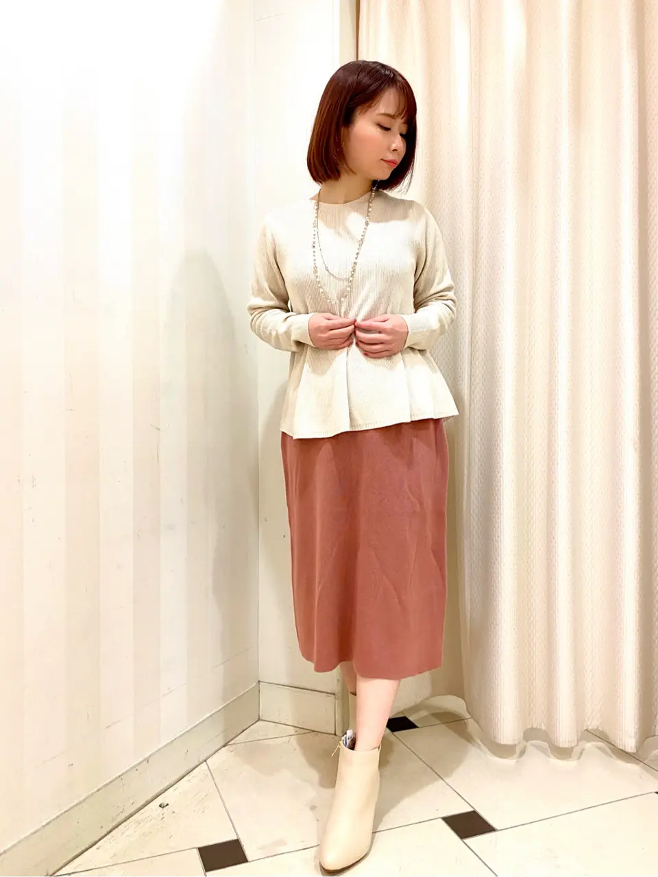 ANY SIS 横尾 コーディネート画像