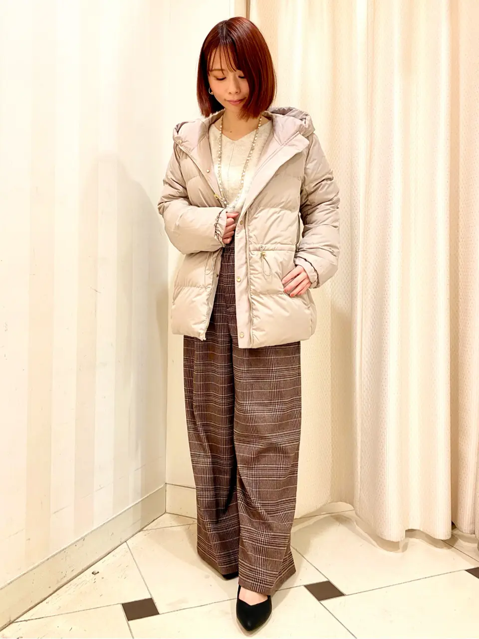 ANY SIS 横尾 コーディネート画像