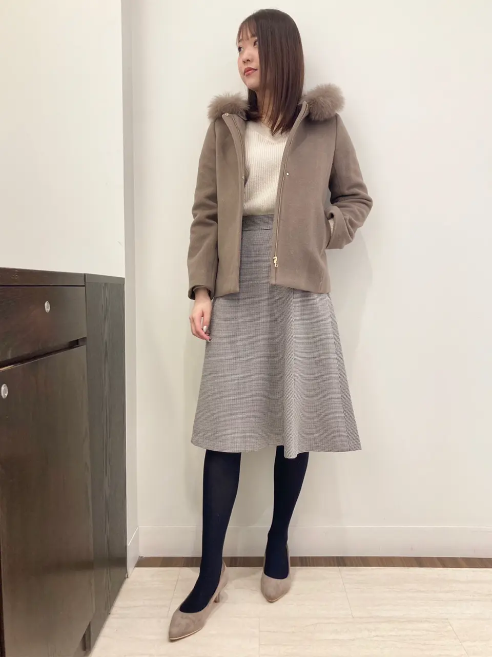 ANY SIS スタッフ コーディネート画像