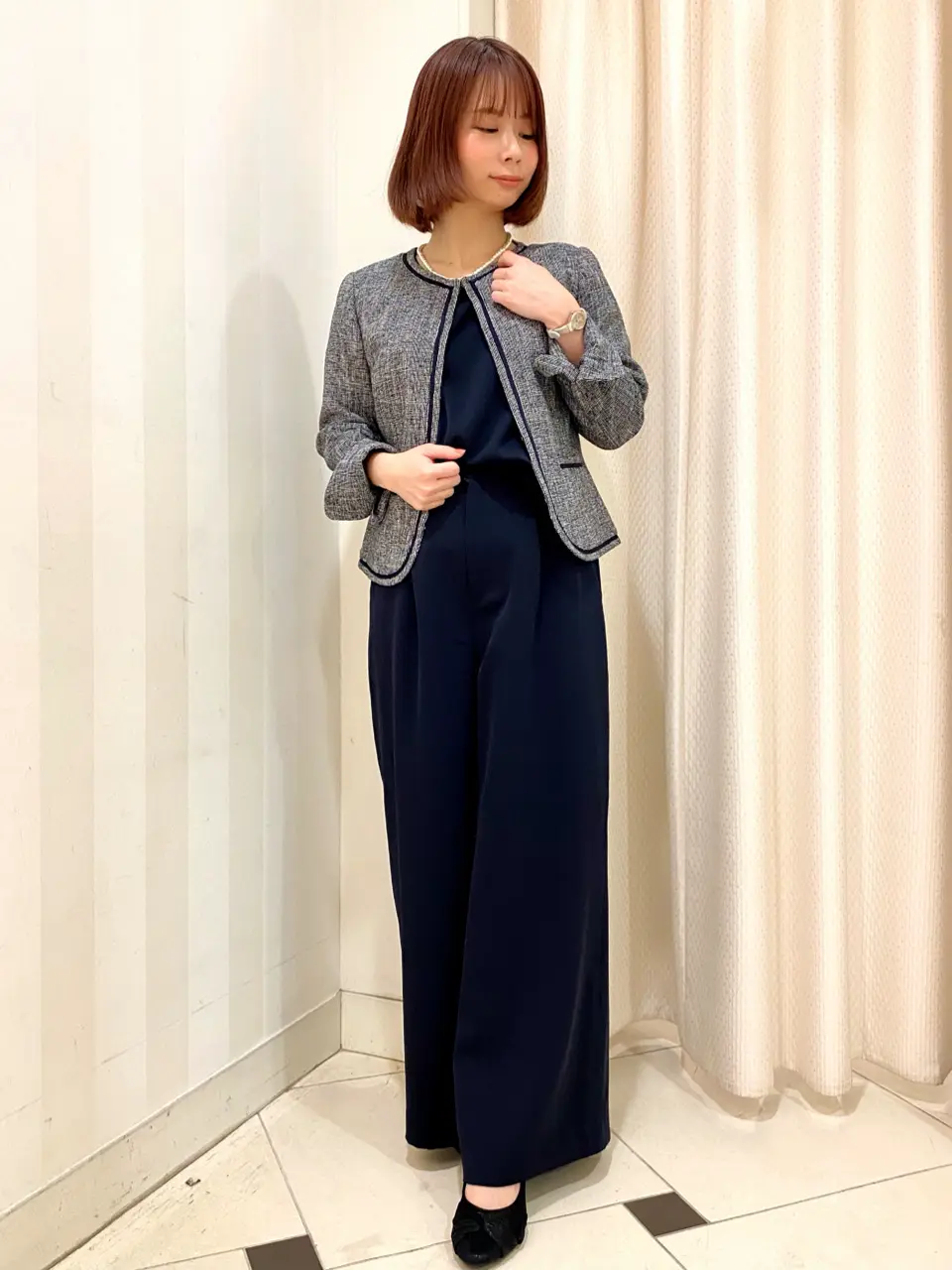 ANY SIS 横尾 コーディネート画像