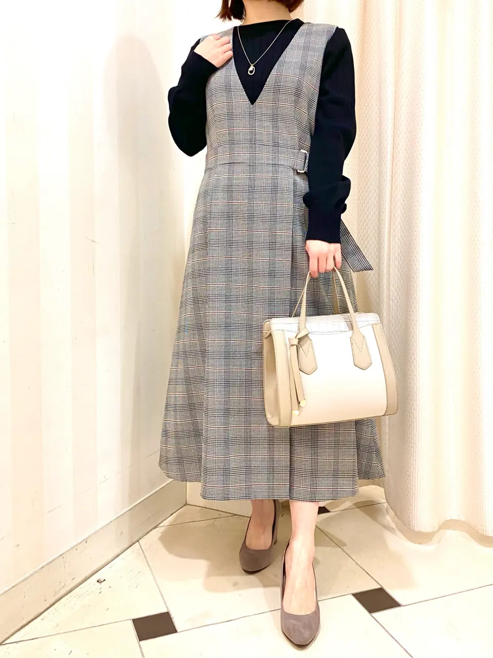 ANY SIS 横尾 コーディネート画像