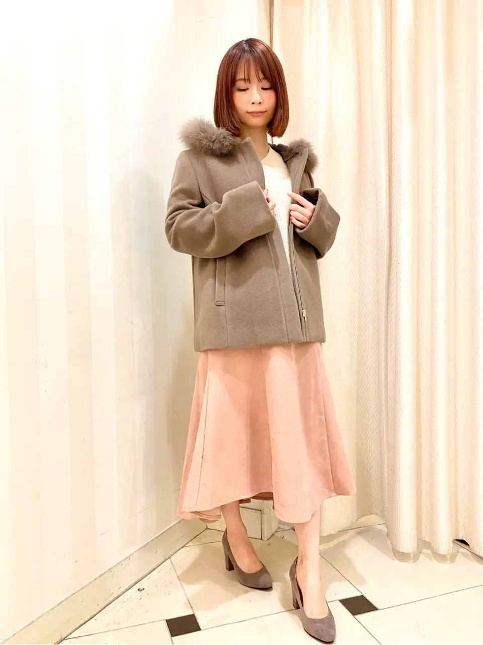 ANY SIS 横尾 コーディネート画像