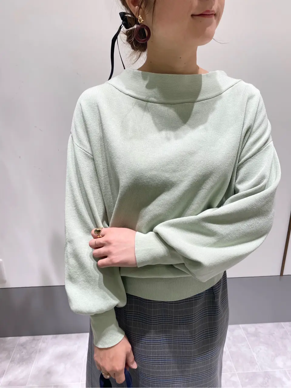 ANY SIS スタッフ コーディネート画像