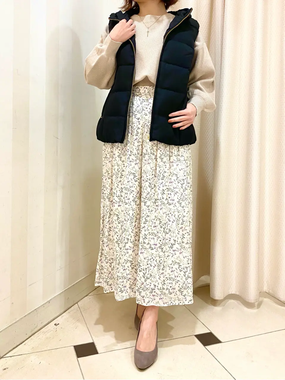 ANY SIS 横尾 コーディネート画像