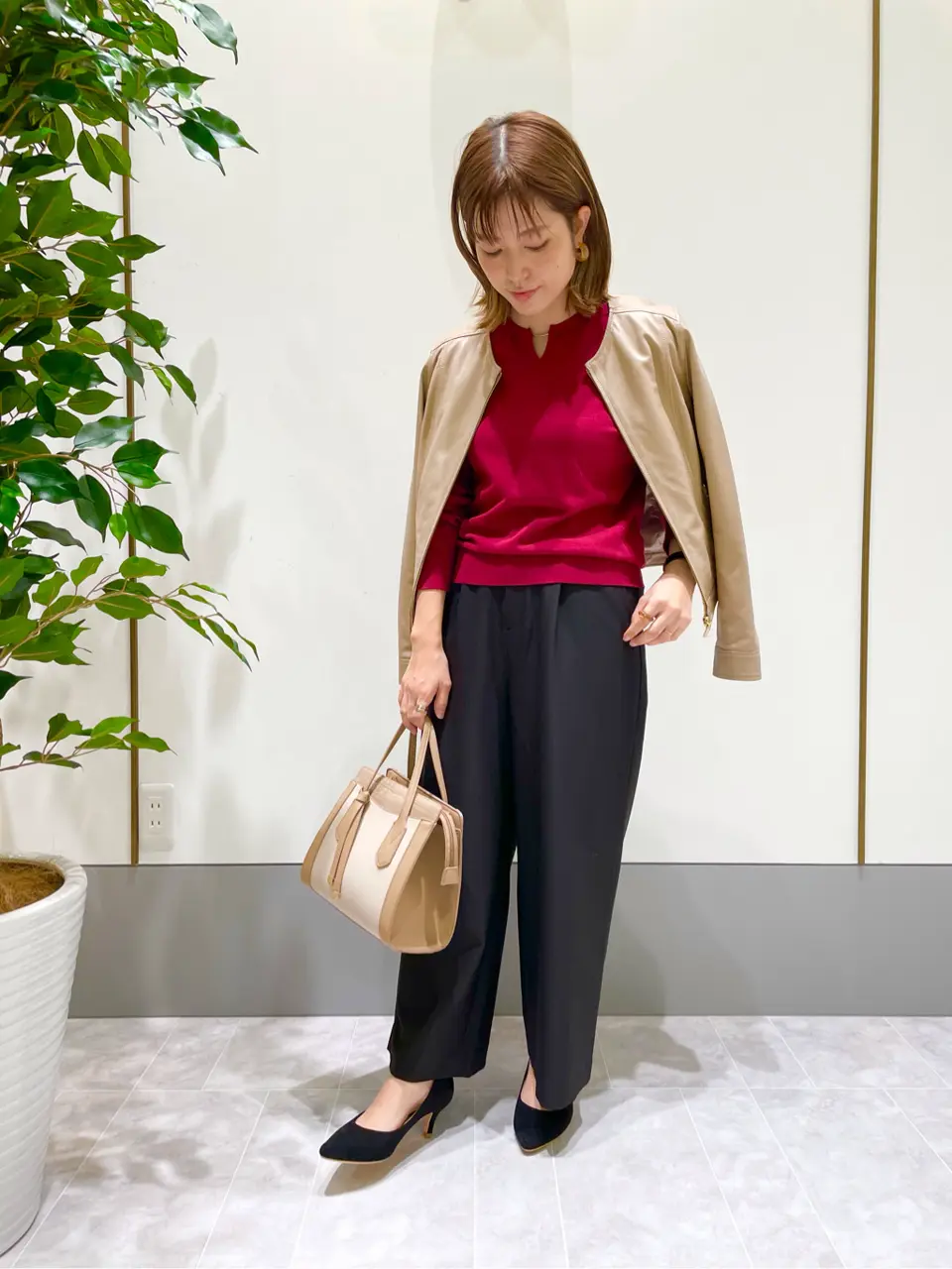 ANY SIS スタッフ コーディネート画像