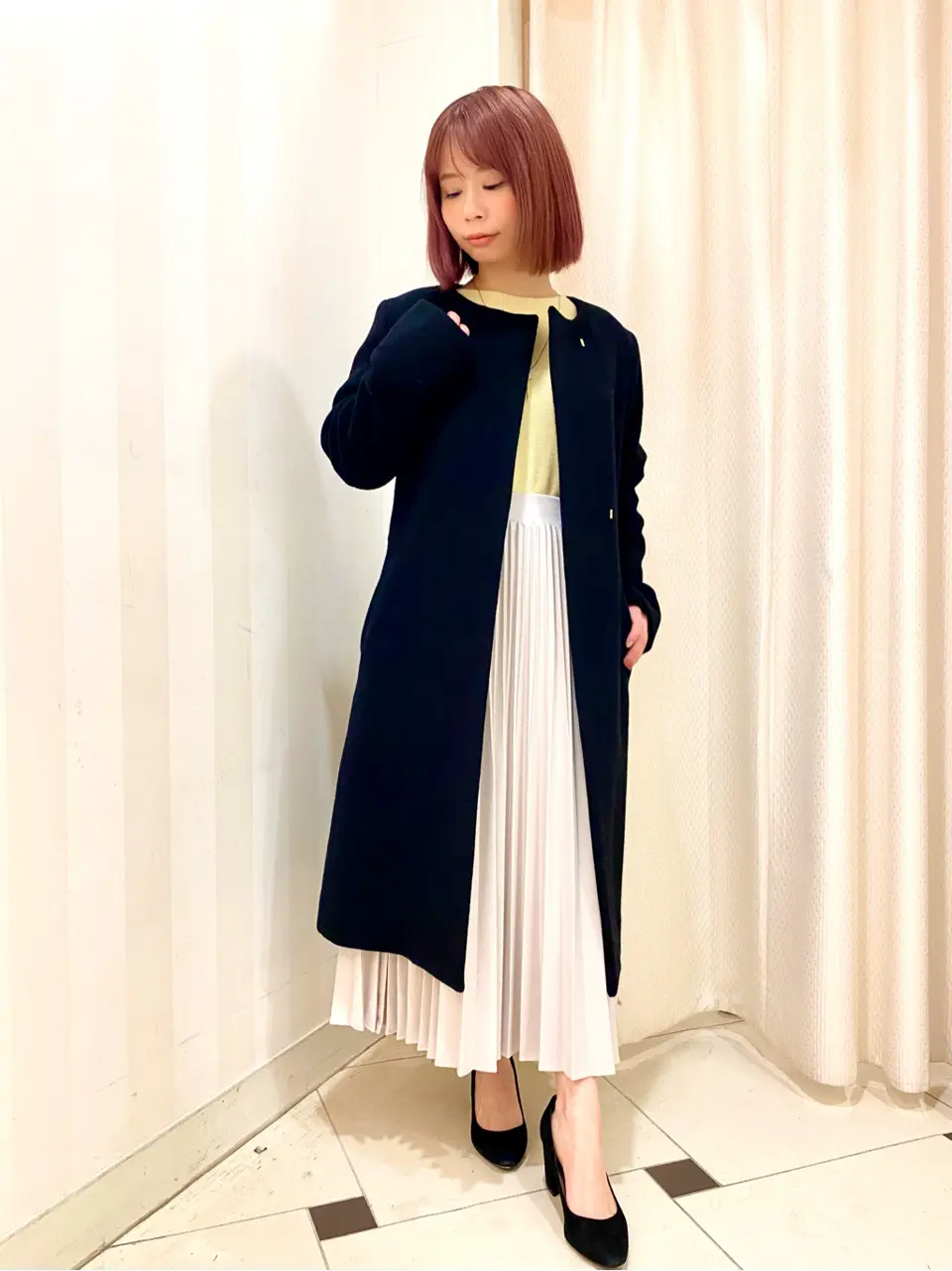 ANY SIS 横尾 コーディネート画像