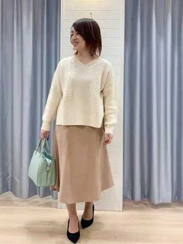 ANY SIS 丸岡 コーディネート画像