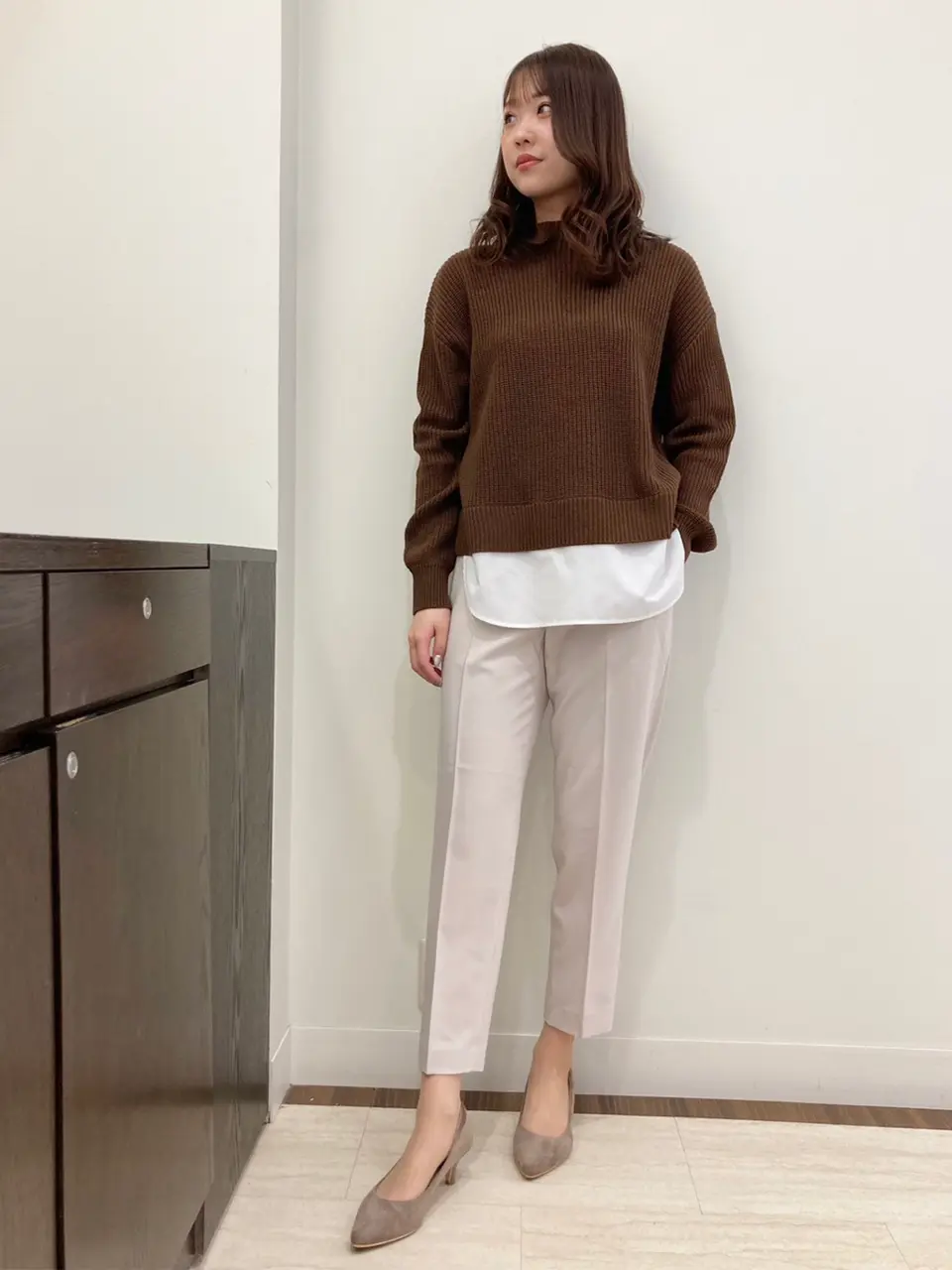 ANY SIS スタッフ コーディネート画像