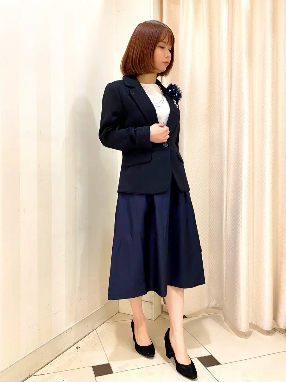 ANY SIS 横尾 コーディネート画像