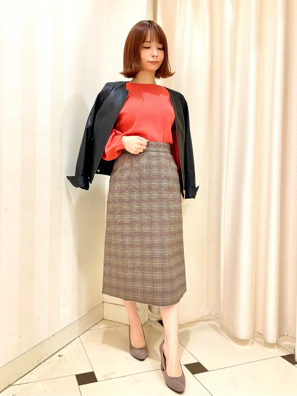 ANY SIS 横尾 コーディネート画像