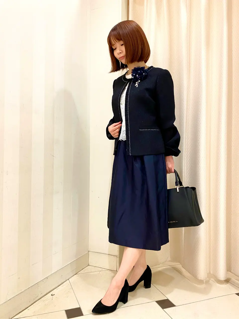 ANY SIS 横尾 コーディネート画像