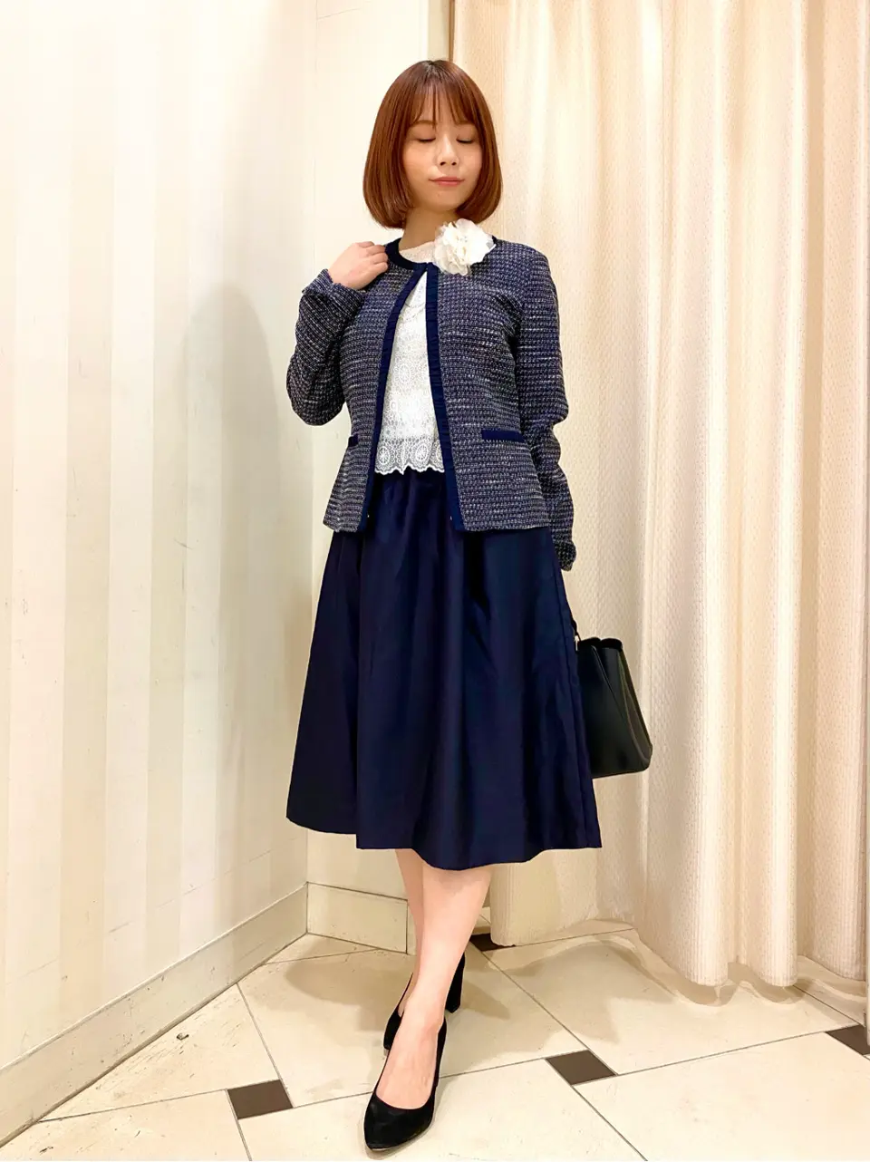 ANY SIS 横尾 コーディネート画像