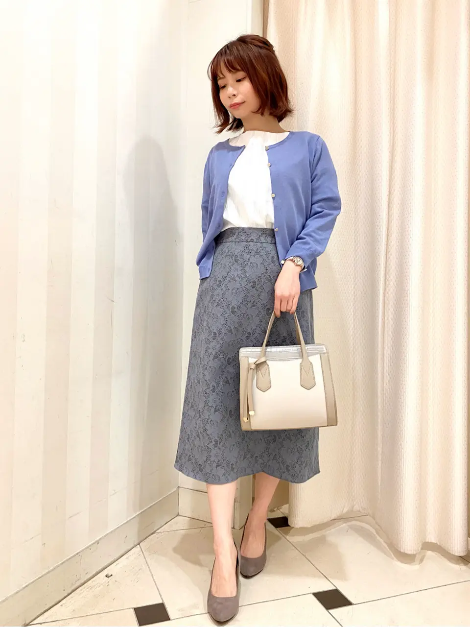 ANY SIS 横尾 コーディネート画像