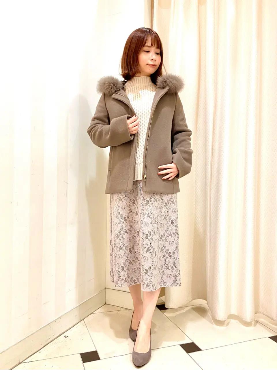 ANY SIS 横尾 コーディネート画像