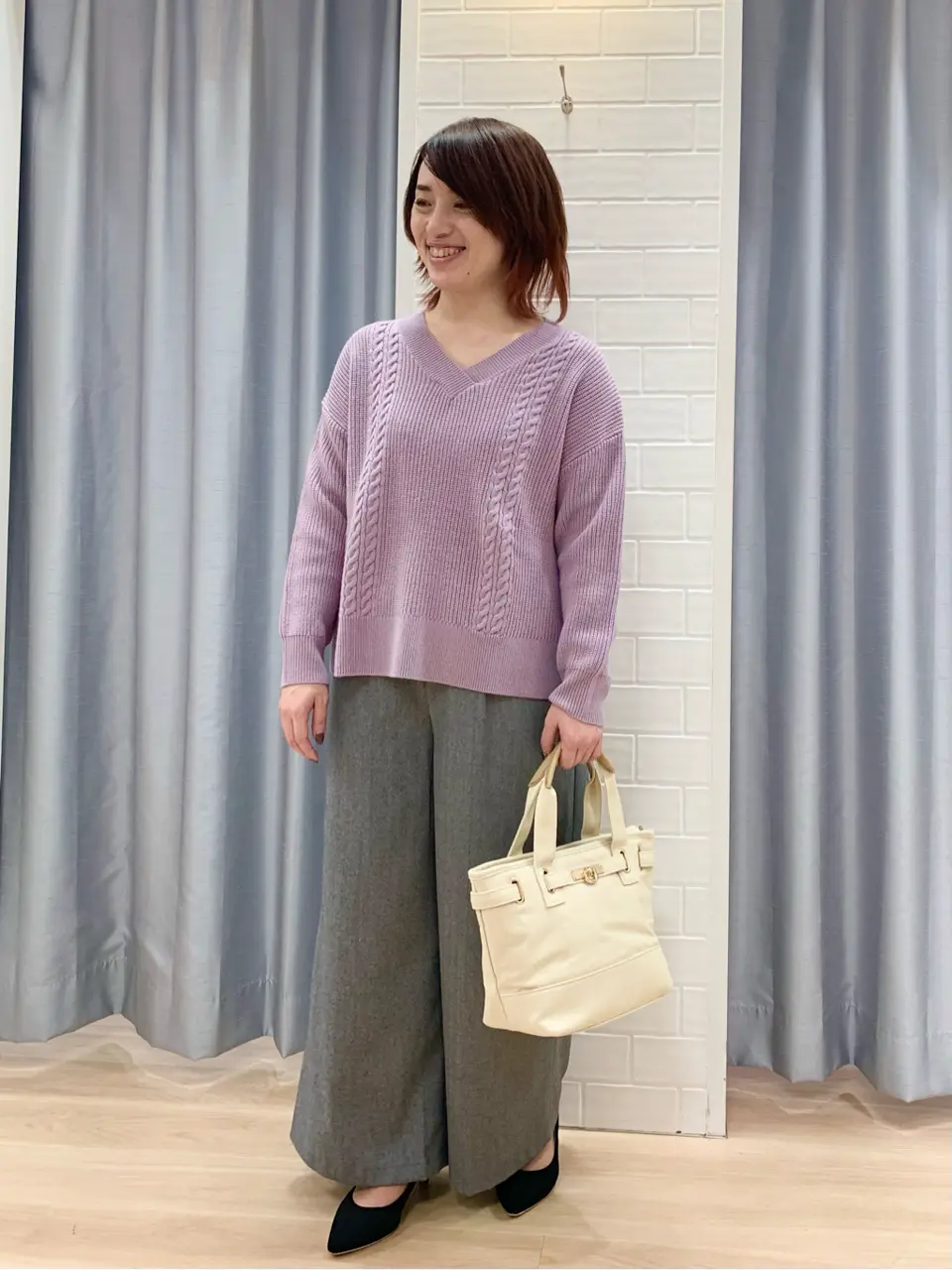 ANY SIS 丸岡 コーディネート画像