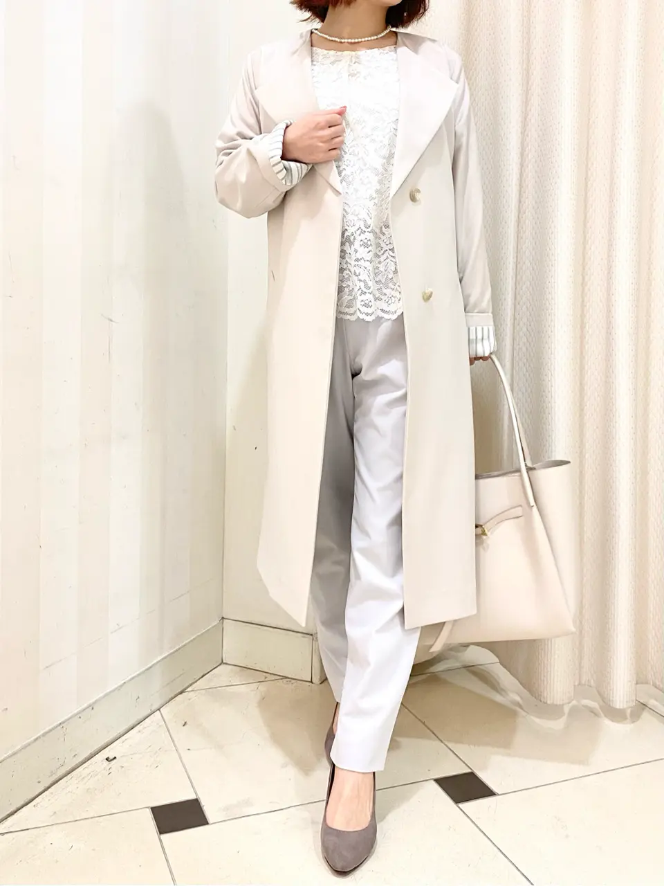 ANY SIS 横尾 コーディネート画像