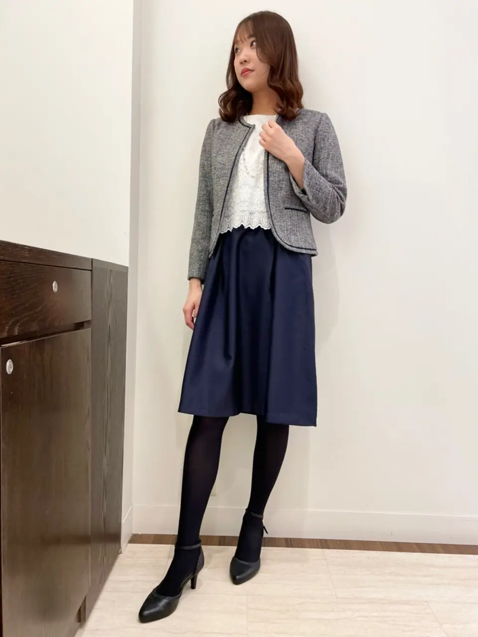 ANY SIS スタッフ コーディネート画像