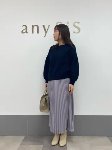 ANY SIS 長尾 コーディネート画像