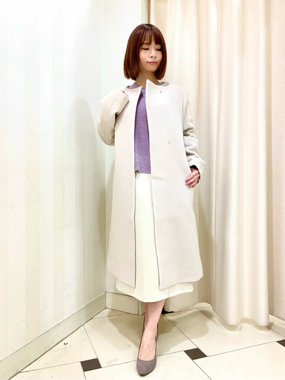 ANY SIS 横尾 コーディネート画像