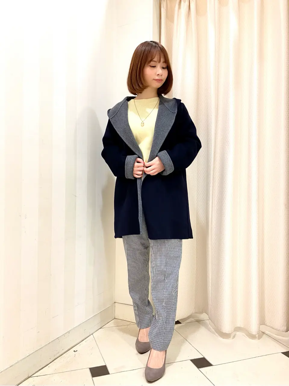 ANY SIS 横尾 コーディネート画像