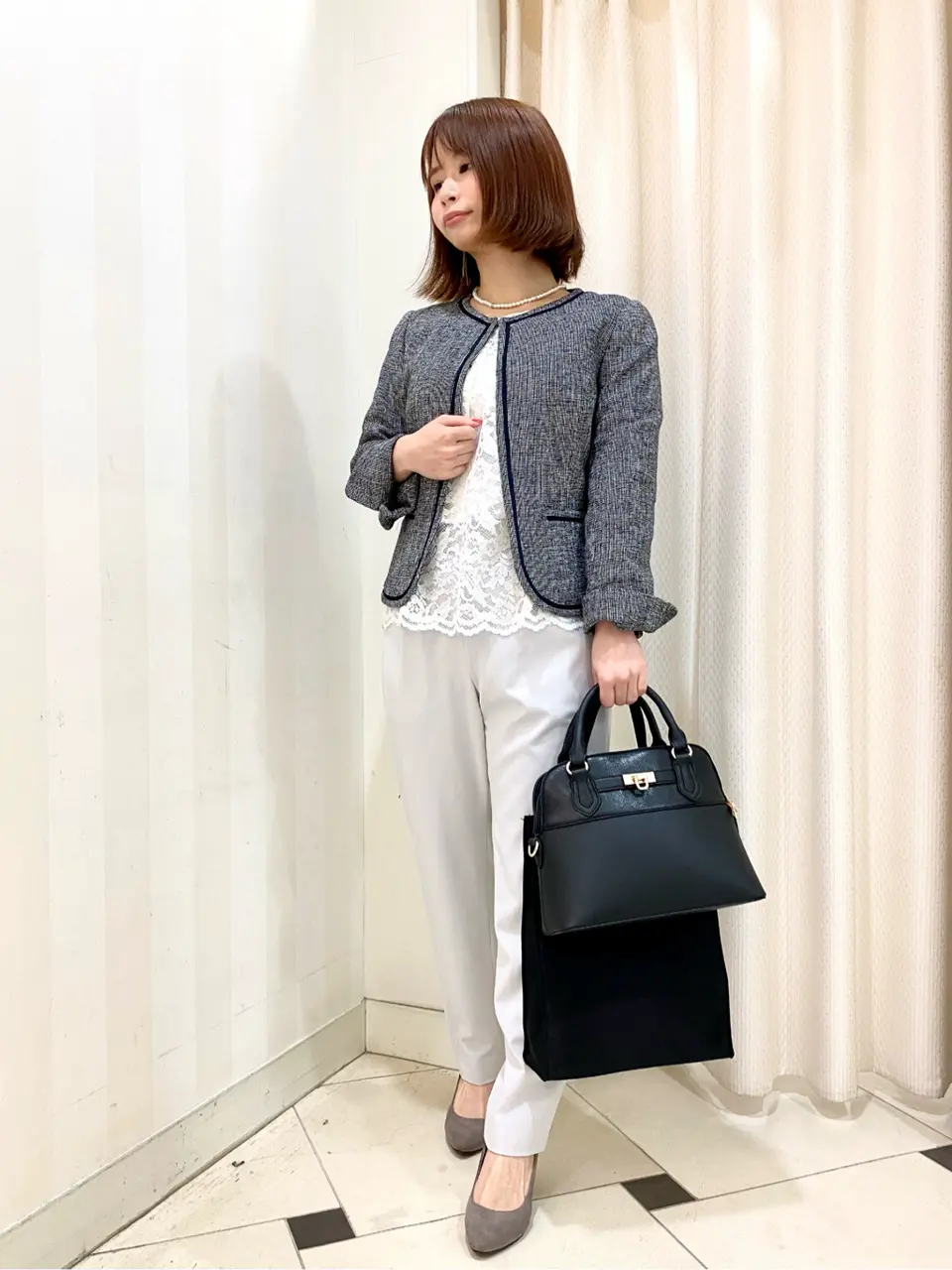 ANY SIS 横尾 コーディネート画像