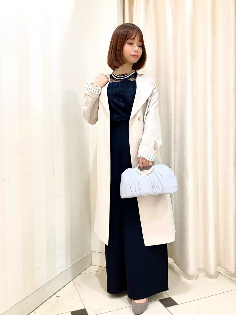 ANY SIS 横尾 コーディネート画像