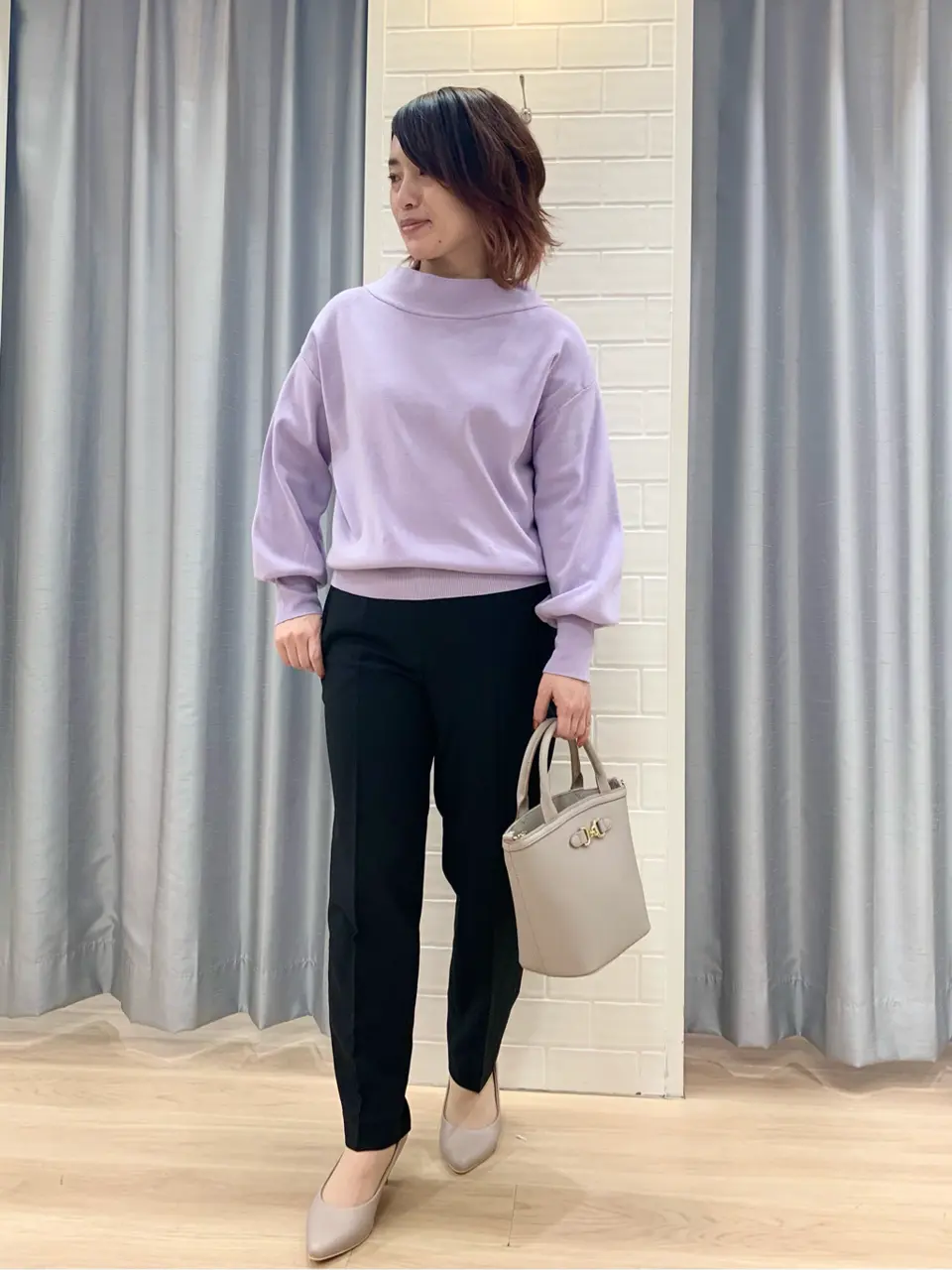 ANY SIS 丸岡 コーディネート画像