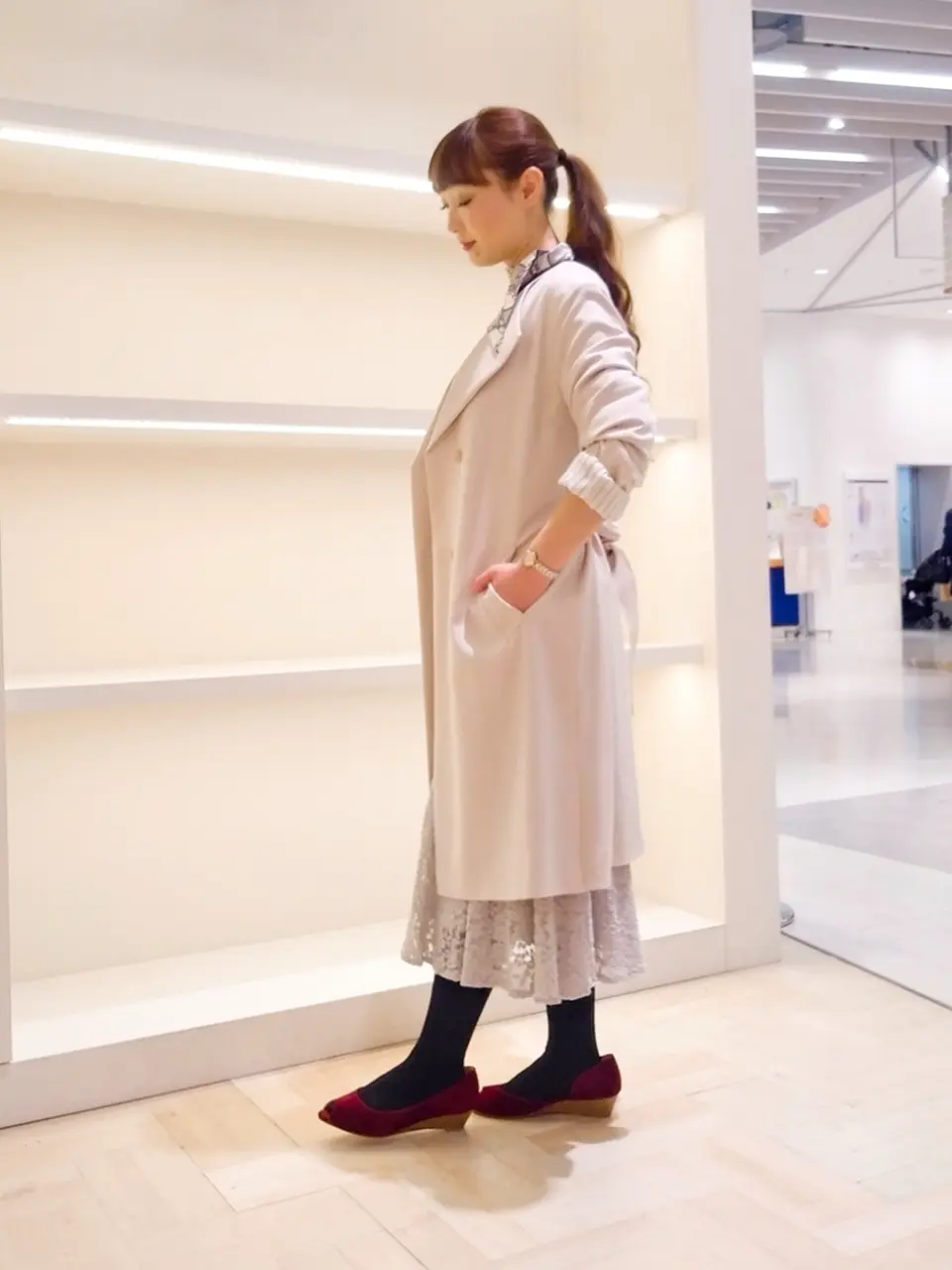 ANY SIS 福本 加奈 コーディネート画像